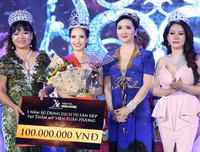 Nguyễn Bảo Ngọc đăng quang Hoa khôi Duyên dáng doanh nhân Việt 2017