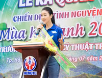 Á hậu Hà Thu làm đại sứ chiến dịch 