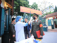 Công an Hà Nội chủ động phòng dịch, tăng cường kiểm tra chống Covid-19