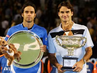 13 bại tướng từ 10 quốc gia trong 19 lần vô địch của thiên tài Roger Federer