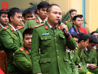 Hội thi thể hiện trí tuệ, bản lĩnh chính trị của Trung đoàn Cảnh sát Bảo vệ mục tiêu