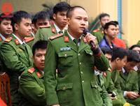 Hội thi thể hiện trí tuệ, bản lĩnh chính trị của Trung đoàn Cảnh sát Bảo vệ mục tiêu