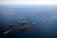 [ẢNH] Điều ít biết về sức mạnh của nhóm tác chiến tàu sân bay Mỹ