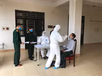 Cận cảnh bên trong khu cách ly tập trung Trung tâm Giáo dục Quốc phòng và An ninh, Đại học Quốc gia Hà Nội