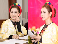 Diện áo dài trăm triệu đồng, Jennifer Phạm 
