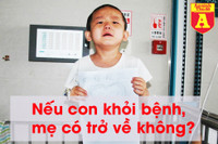 Bị mẹ bỏ rơi vì bạo bệnh, bé trai 4 tuổi vẽ mẹ ngắm cho vơi nỗi nhớ