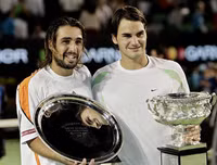 13 bại tướng từ 10 quốc gia trong 19 lần vô địch của thiên tài Roger Federer