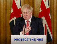 [ẢNH] Nước Anh vắng lặng lạ thường, Thủ tướng Johnson cảnh báo nguy cơ 