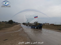 [ẢNH] Xe bọc thép BTR-82A của Nga né thiết giáp Mỹ tại Syria