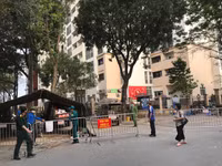 Cận cảnh bên trong khu cách ly tập trung Pháp Vân - Tứ Hiệp