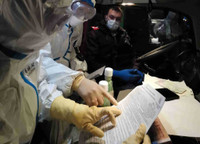 [ẢNH] Trung Quốc đóng cửa biên giới với Nga nhằm ngăn chặn dịch Covid-19