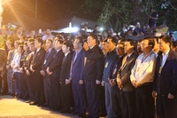 Không ngại chen chúc, biển người dự lễ khai ấn đền Trần 2018