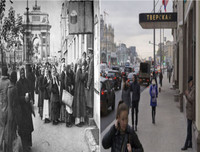 Những bức hình thú vị về nước Nga sau 100 năm, kể từ Cách mạng Tháng Mười