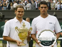 13 bại tướng từ 10 quốc gia trong 19 lần vô địch của thiên tài Roger Federer