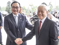 [ẢNH] Lãnh đạo Đảng, Nhà nước dự lễ kỷ niệm 10 năm Thủ đô Hà Nội mở rộng địa giới