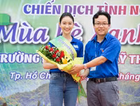 Á hậu Hà Thu làm đại sứ chiến dịch 
