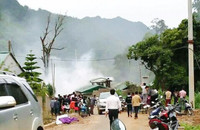 Cận cảnh hiện trường vụ lực lượng cảnh sát tấn công hang ổ trùm buôn bán ma túy