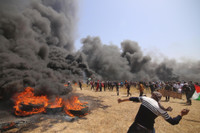 Tiếp tục xảy ra xung đột đẫm máu tại dải Gaza