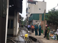 [Ảnh] Hiện trường vụ cháy nghiêm trọng ở Trung Văn