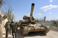 Quân đội Syria kiểm soát thêm hai thị trấn ở Đông Ghouta