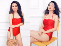 MC hải ngoại Ngọc Hân khoe đường cong quyến rũ với bikini