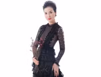 MC Thanh Mai khéo khoe vẻ đẹp gợi cảm với đầm maxi ren