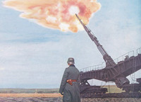 [ẢNH] Khám phá siêu pháo cực 'dị' của Đức nặng tới 256 tấn, tầm bắn 130km