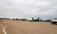 [ẢNH] Phi đoàn máy bay siêu dị của Mỹ vừa hạ cánh xuống Đà Nẵng