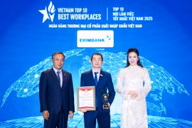 Eximbank được vinh danh 3 hạng mục Nhà tuyển dụng và Môi trường làm việc tốt nhất Việt Nam năm 2025