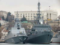 [ẢNH] Hải quân Nga triển khai tàu tuần tra Dmitry Rogachev đến Syria