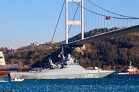 [ẢNH] Hải quân Nga triển khai tàu tuần tra Dmitry Rogachev đến Syria