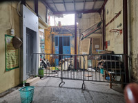 Cận cảnh hố sụt tại 193 ngõ Văn Chương