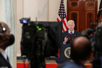 [ẢNH] Tổng thống Joe Biden làm lễ tưởng niệm 500.000 người Mỹ tử vong vì Covid-19