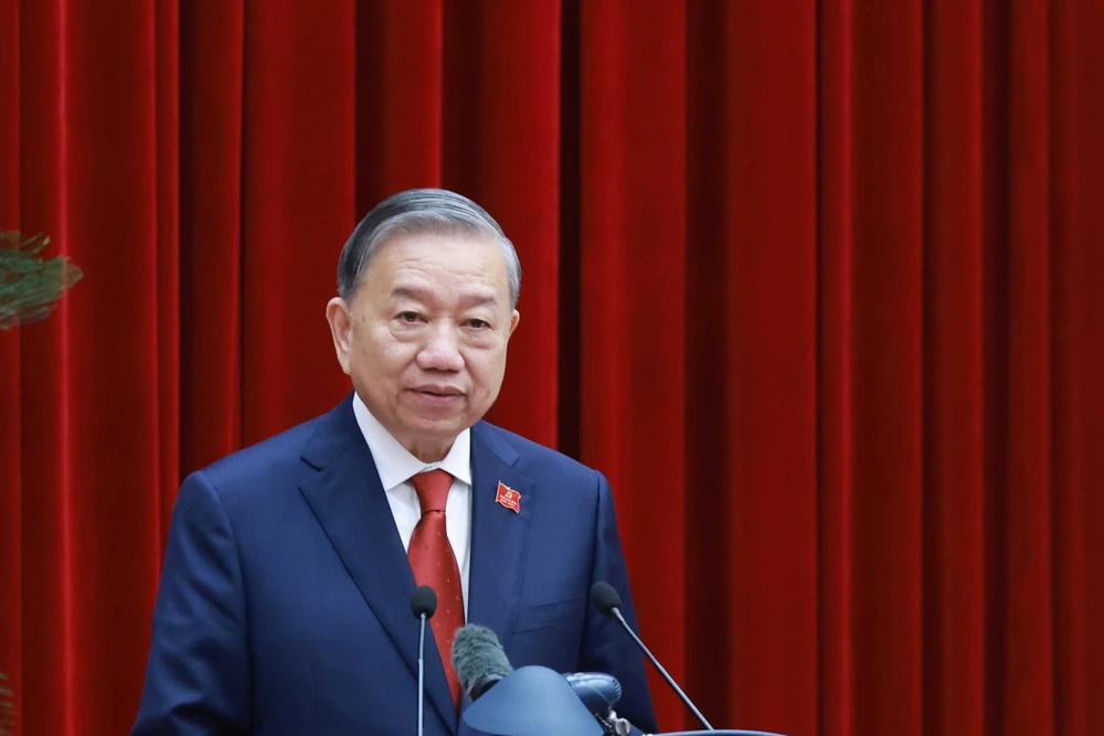 Đồng chí Tô Lâm tái đắc cử Tổng Bí thư