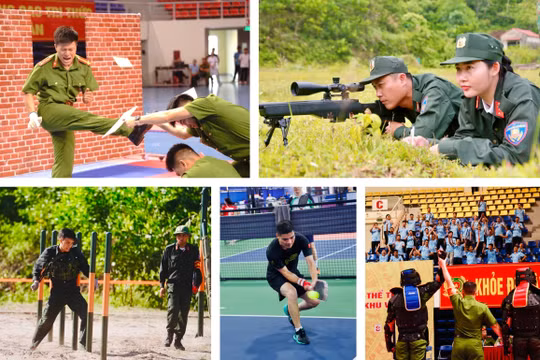 "Mưa huy chương" cho đoàn CATP Hà Nội tại Hội thao CAND 2026
