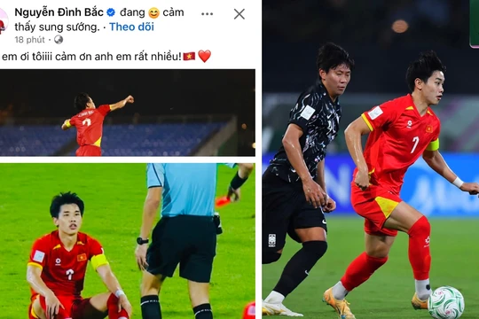 Phản ứng của Đình Bắc khi được đồng đội 'sửa sai'