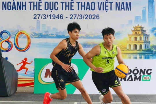 Hơn 200 VĐV tranh tài giải bóng rổ 3x3 Hà Nội mở rộng 2026