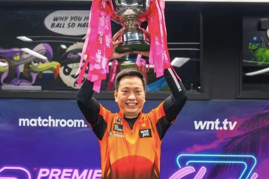 Cơ thủ Việt Nam giúp châu Á lần đầu vô địch Premier League Pool