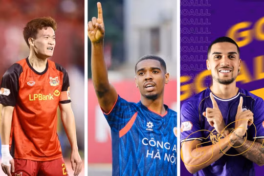 Cầu thủ Việt tiếp tục "không có cửa" đua Vua phá lưới V-League