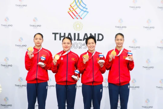Đoàn Việt Nam liên tiếp "giật Vàng" SEA Games 33