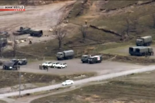 Đạn pháo xe tăng phát nổ trong lúc diễn tập, 3 binh sĩ Nhật Bản tử vong