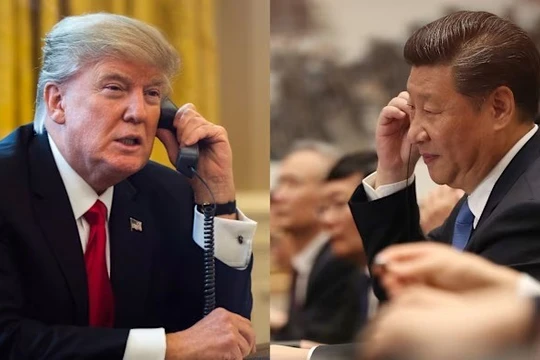 Tổng thống Mỹ Donald Trump đánh giá về cuộc điện đàm với Chủ tịch Trung Quốc Tập Cận Bình