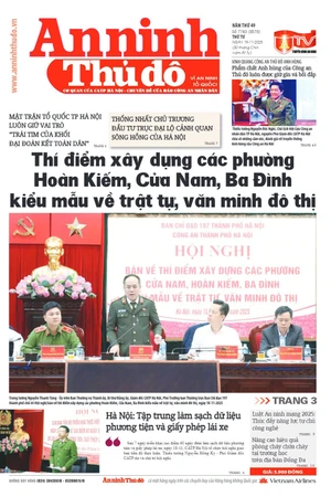 Báo An ninh Thủ đô số 7743, ngày 19/11/2025