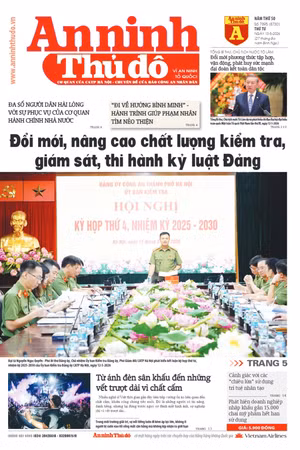Báo An ninh Thủ đô số 7895, ngày 13/05/2026