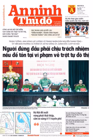 Báo An ninh Thủ đô số 7883, ngày 24/4/2026