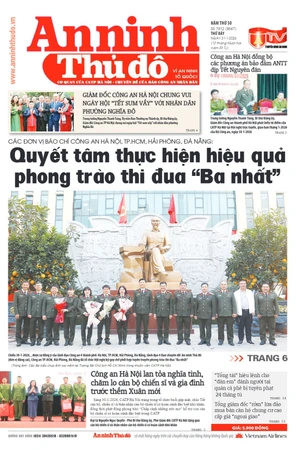 Báo An ninh Thủ đô số 7812, ngày 31/1/2026