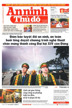 Báo An ninh Thủ đô số 7803, ngày 22/1/2026