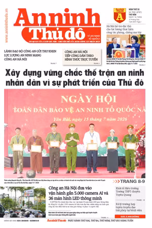 Báo An ninh Thủ đô số 7952, ngày 16/07/2026