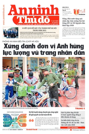 Báo An ninh Thủ đô số 7784, ngày 30/12/2025 