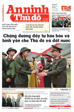 Báo An ninh Thủ đô số 7833, ngày 5/3/2026